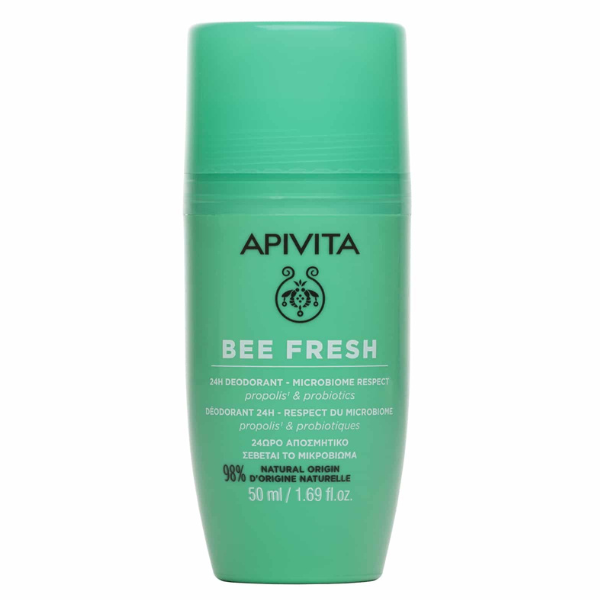 Apivita Bee Fresh 24h Deodorant Microbiome Respect 50 ml