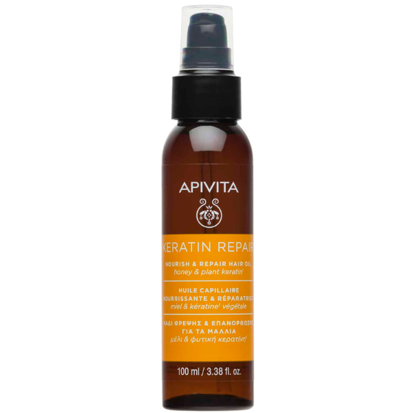 Apivita Keratin Repair Nourish & Repair Hair Oil 100 ml