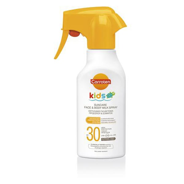 Carroten Kids Suncare Face & Body Milk Spray SPF30 270 ml
