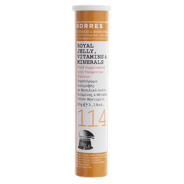 Korres Royal Jelly, Vitamins & Minerals 20 tableta efektive