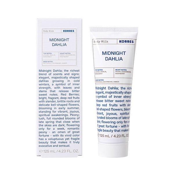 Korres Midnight Dahlia Body Milk 125 ml
