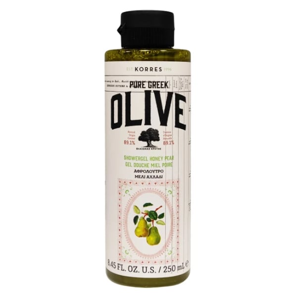 Korres Pure Greek Olive Showergel Honey Pear 250 ml