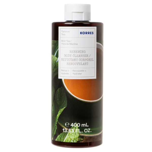 Korres Renewing Body Cleanser Mint Tea 400 ml