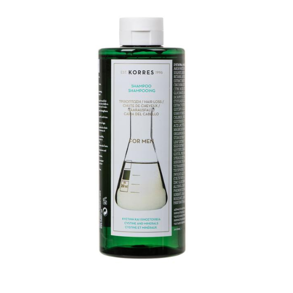 Korres Hair Loss Shampoo for Men with Cystine & Trace Elements 400 ml