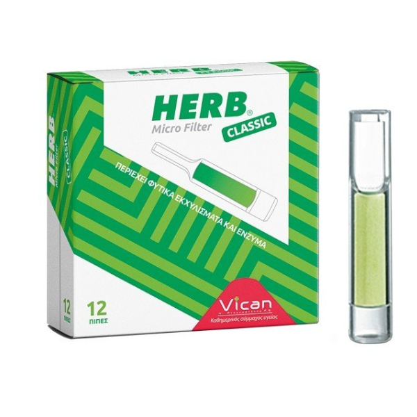 Herb Micro Filter for Industrial Cigarettes 12 copë