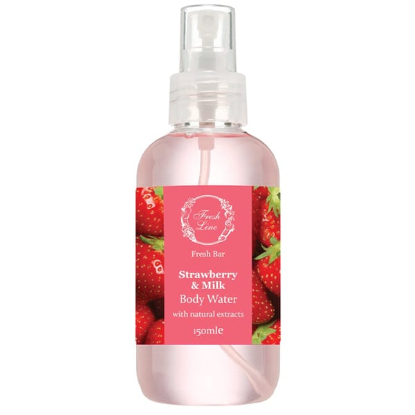 Fresh Line Strawberry & Milk Body Water 150 ml