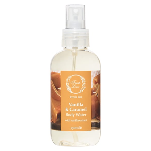 Fresh Line Vanilla & Caramel Body Water 150 ml