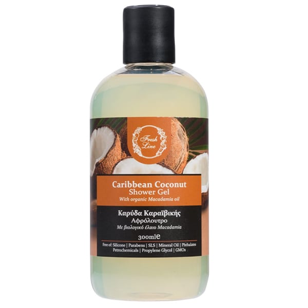 Fresh Line Caribbean Coconut Shower Gel 300 ml