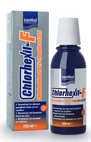 Intermed Chlorhexil-F Mouthwash 250 ml