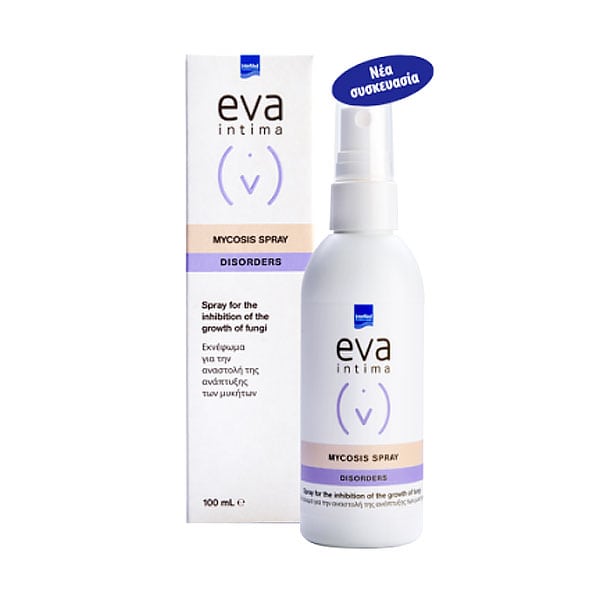 Intermed Eva Intima Mycosis Spray Disorders for the Inhibition of the Groth of Fungi 100 ml