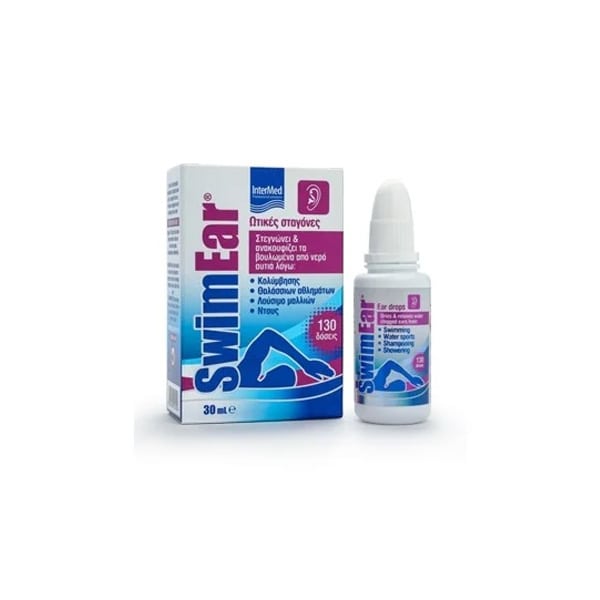 Intermed SwimEar Ear Drops for Clogged Ears 30 ml