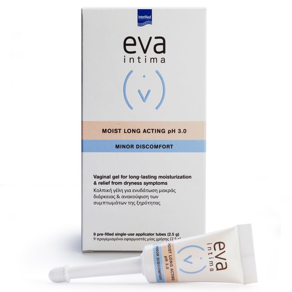Intermed Eva Intima Moist Long Acting pH 3.0, 9applicators x 2 5g