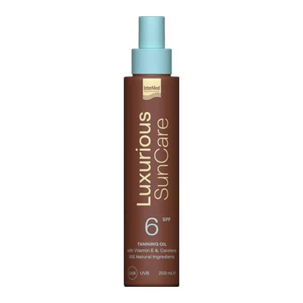 Intermed Luxurious Sun Care Tanning Oil SPF6 200 ml