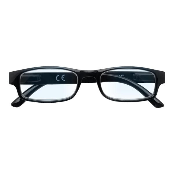 Eyelead B114 Unisex Bluelight Reading Glasses with UV Filter Black 1 copë - 002 E zezë