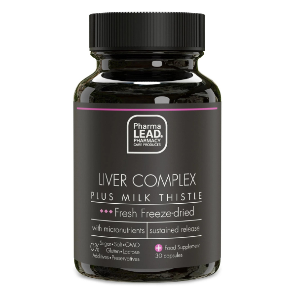 Pharmalead Black Range Liver Complex Plus Milk Thistle 30 kapsula