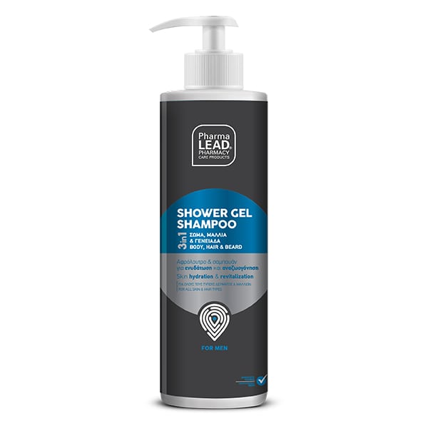 Pharmalead 3in1 Shower Gel Shampoo for Men 500 ml