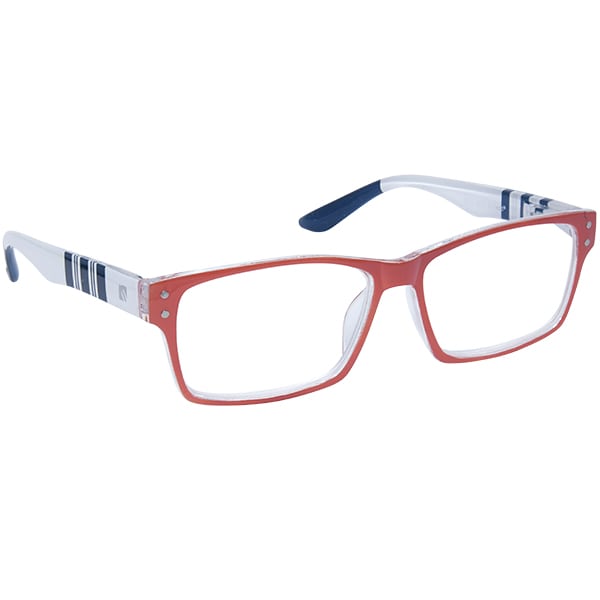 Eyelead Unisex E251 Presbyopia Glasses +2.75 Red 1 copë - E kuqe