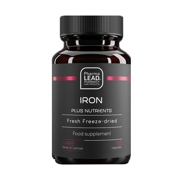 Pharmalead Black Range Iron Plus Nutrients 30 kapsula