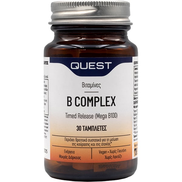 Quest Mega B100 Timed Release 30 tableta