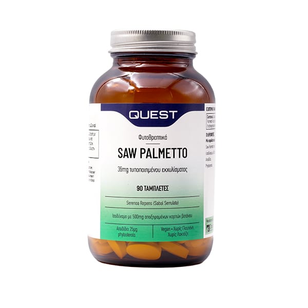 Quest Phyto-Nutrients Saw Palmetto 36mg Extract 90 tableta