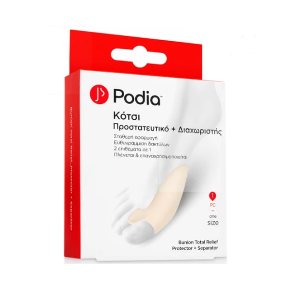 Podia Bunion Total Relief Protector & Separator 1 copë