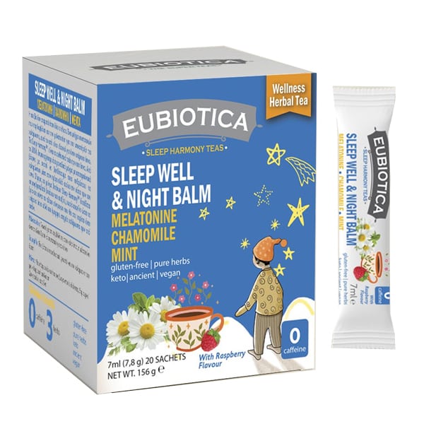 Eubiotica Sleep Harmony Teas Sleep Well & Night Balm 20x7.8g