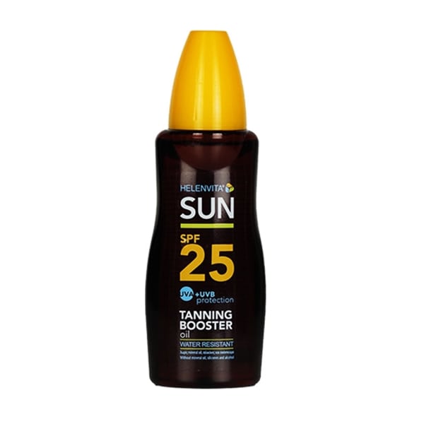 Helenvita Sun Tanning Booster Oil Spf25 200 ml