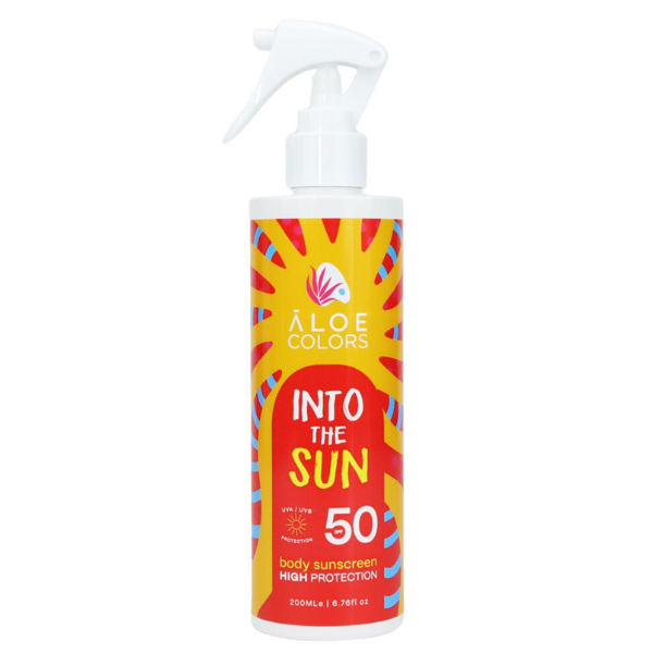 Aloe Colors Into The Sun Body Sunscreen SPF50 200 ml