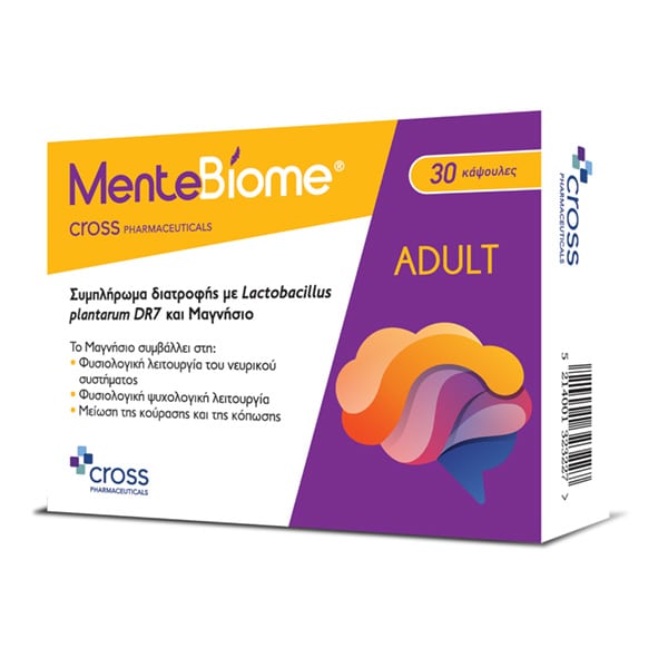 Cross Pharmaceuticals Mente Biome 30 kapsula