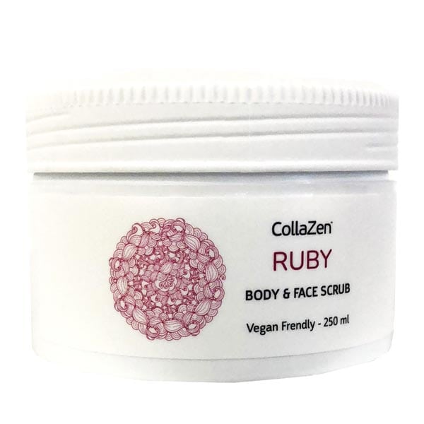 CollaZen Body & Face Scrub Ruby 250 ml
