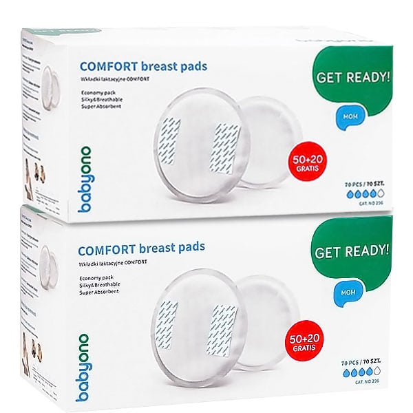 Babyono Promo Comfort Breast Pads 100+40 copë Falas