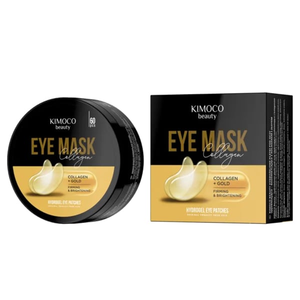 Kimoco Beauty Collagen + Gold Firming & Brightening Eye Mask 60 copë