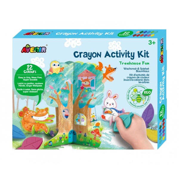 Avenir Crayon Activity Kit Aktivitete dhe Lojëra për Fëmijë 1 copë