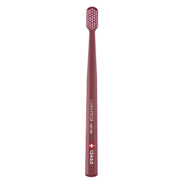 Curaprox Velvet 12460 Ultra Soft Toothbrush 1 copë - Fuksi-Rozë