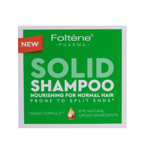 Foltene Pharma Nourishing Solid Shampoo for Normal Hair Vegan Formula 75g