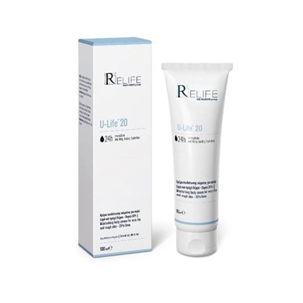 Relife U-Life 20 Moisturising Body Cream for Dry Skin 100 ml