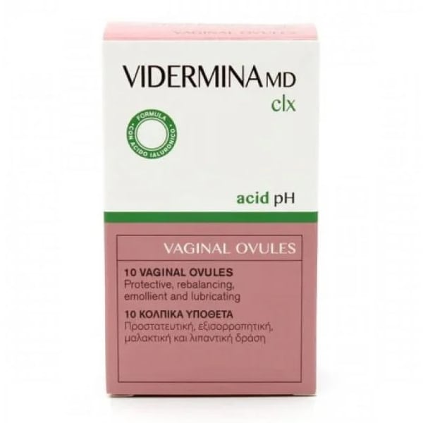 Vidermina CLX Vaginals Ovules 10 copë