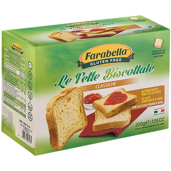 Farabella La Fette Biscotatte Classiche Gluten free breadcrumbs 200gr