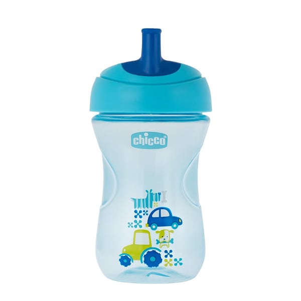 Chicco Advanced Cup 12m+ (06941-20) 266ml - Blu e Çelët