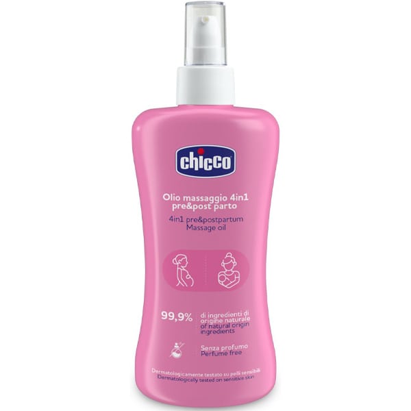 Chicco 4in1 Massage Oil for Pre & Postpartum 200 ml