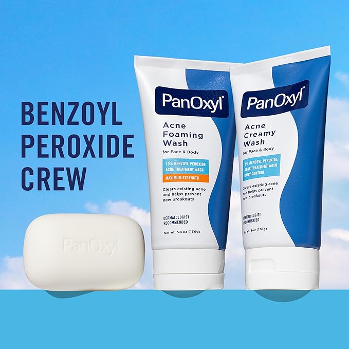 PanOxyl Acne Creamy Wash 4% Benzoyl Peroxide 170g