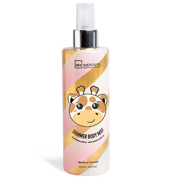 IDC Institute Shimmer Body Mist Giraffe Vanilla & Caramel 250 ml