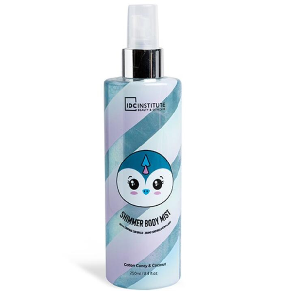 IDC Institute Shimmer Body Mist Penguin Cotton Candy & Coconut 250 ml