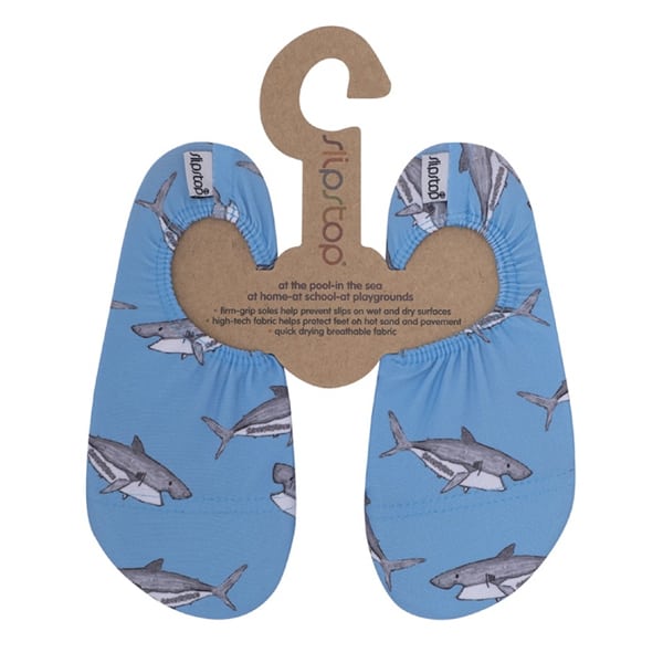 Slipstop Junior Set Anti-Slip Shoes for Kids 1 palë - E bardhë Blu