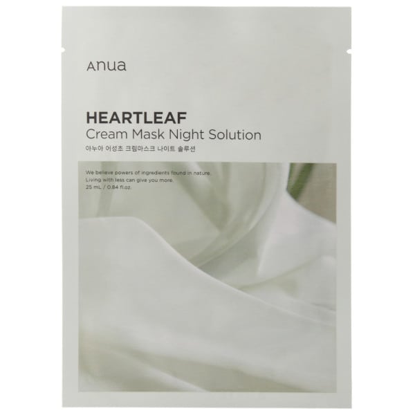 Anua Heartleaf Cream Mask Night Solution 1 copë