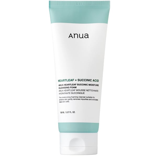 Anua Heartleaf Succinic Moisture Cleansing Foam 150 ml