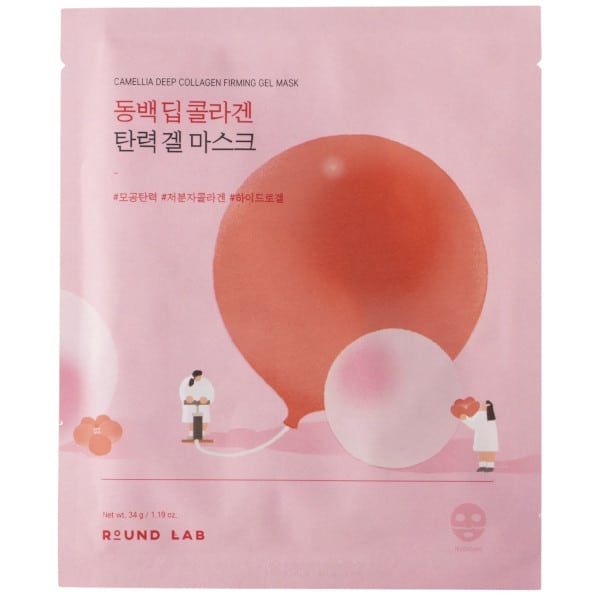 Round Lab Camellia Deep Collagen Firming Gel Mask 1 copë