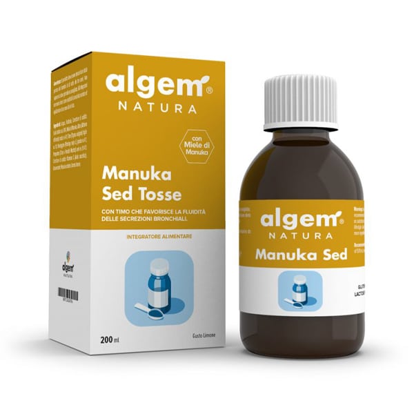 Algem Natura Manuka Sed Cough Syrup 200 ml
