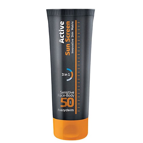 Frezyderm Active Sun Screen Sensitive Face & Body SPF50+ 150 ml
