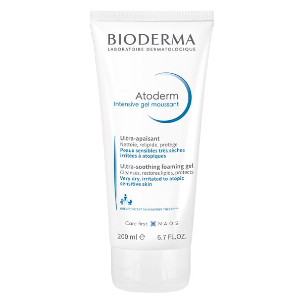 Bioderma Atoderm Intensive Gel Moussant Ultra-Rich Foaming Gel for Very Dry to Atopic Sensitive Skin 200 ml